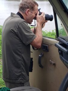 Photographer in Ruaha National Park